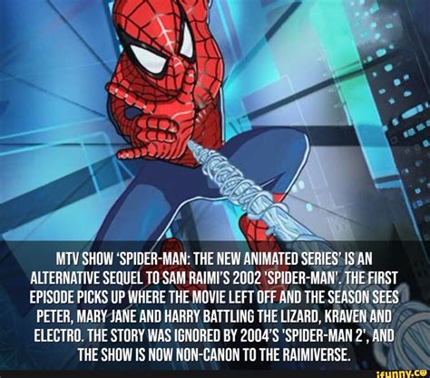 Mtv Show Spider Man The New Animated Series Is An Alternative Sequel