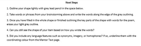 Writing Scaffolds 34auburn Primary School