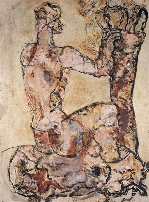 Seated Pink Nude MSK Gent