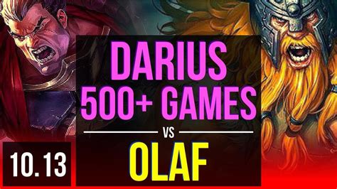 Darius Vs Olaf Top Defeat Early Solo Kills Games Solo