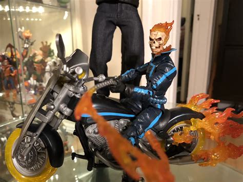 Unboxingreview Marvel Legends Series 6 Inch Ghost Rider With Flame