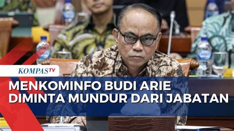 Muncul Petisi Desak Menkominfo Budi Arie Mundur YouTube