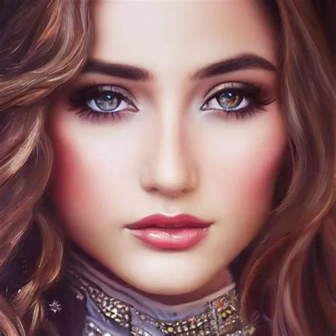 Oil Painting Uhd 8k Very Detailed Beaitiful Girl Openart