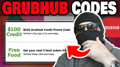 2024 UPDATE Grubhub Promo Code For 100 Free Food New Working