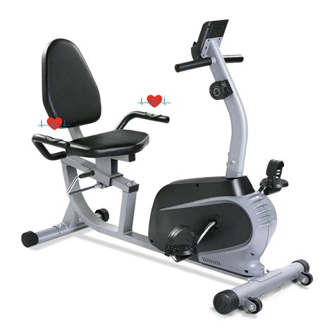 MaxKare Recumbent Exercise Bike Indoor Cycling Stationary Bike with ...