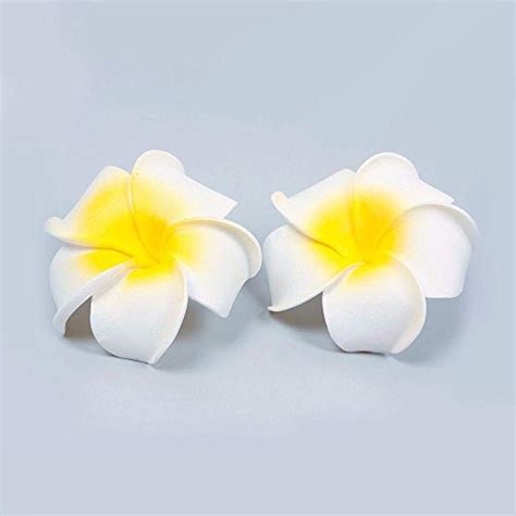 Amazon Pcs Hawaiian Foam Flower Bridal Wedding Party Hair Clip