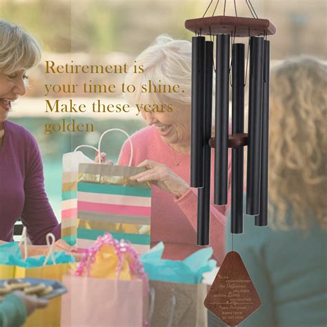 Personalized Retirement Wind Chimestree Of Life Wind Etsy