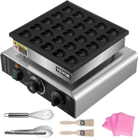 Vevor Gofrera Electrica Piezas Plancha Para Waffle W Control De