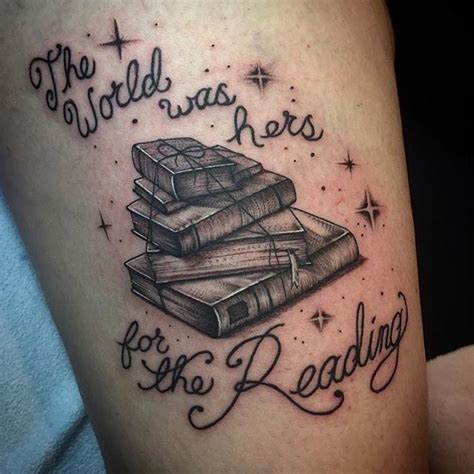 By Sean Shea Book Tattoo Bookish Tattoos Tattoos For Lovers