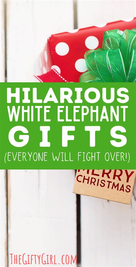 White Elephant Gift Exchange Logo