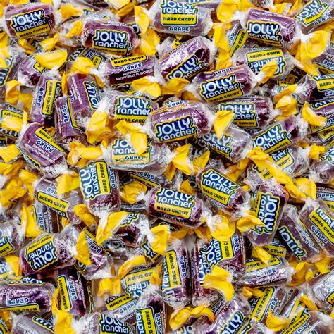 Jolly Ranchers Hard Candy 1 Lb Bulk Bag Grape Fruit Flavored