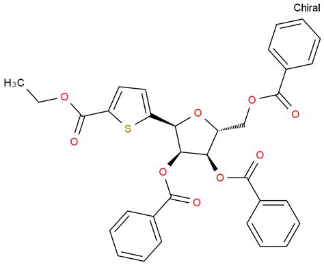 5 2S 3R 4R 5R 3 4 Bis Benzoyloxy 5 Benzoyloxymethyl Tetrahydro Furan