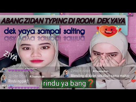 Yaya Di Tanya Zidan Rindu Gak Kalau Rindu Jangan Di Tanya Kata Dedek