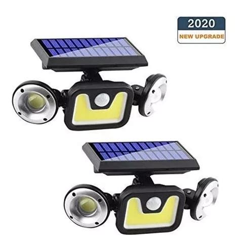 Ozs 2 Paquete De 3 Luces Solares Con Sensor De Movimiento L MercadoLibre