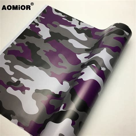 Best Purple Camouflage Vinyl Film Sticker Wrap Decal Camo Vinyl For