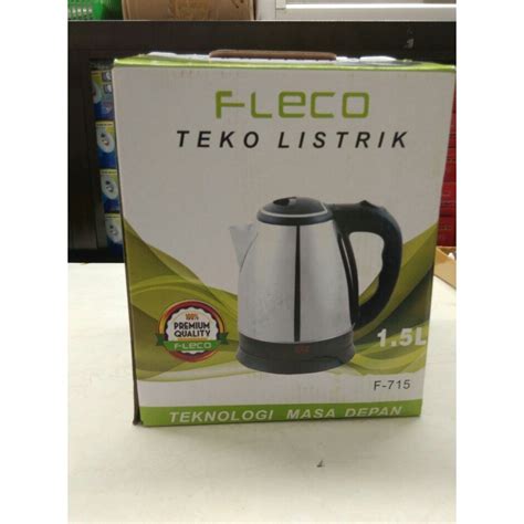 Jual Kettle Listrik Teko Listrik Merk Fleco Pemanas Air Electric