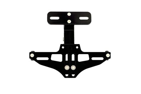 Support De Plaque Cnc Orientable Aluminium Noir Maxiscoot