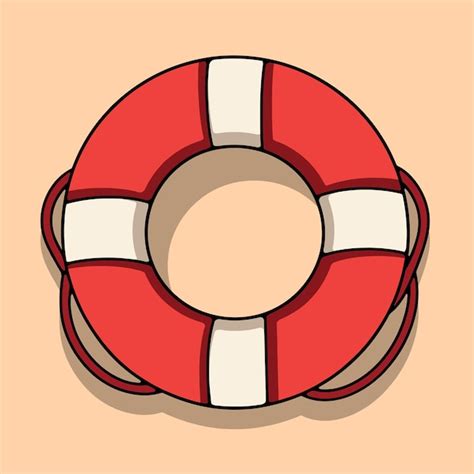 Premium Vector The Lifebuoy Illustration Icon Vector