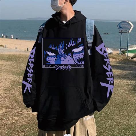 Sudadera Con Capucha De Anime Japon S Berserk Para Hombre Ropa De