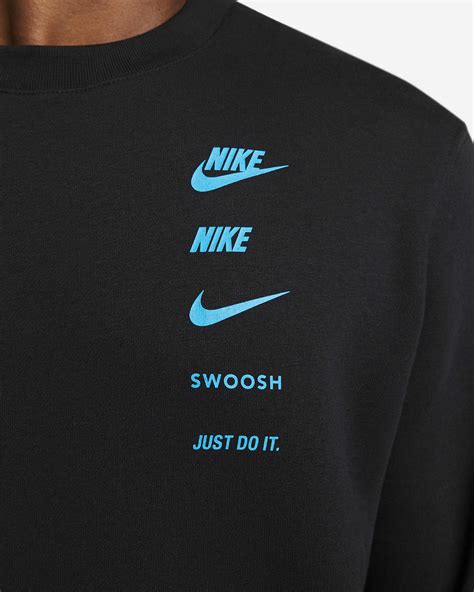 Nike Sportswear Standard Issue Mens Crew Neck Sweatshirt Nike Lu