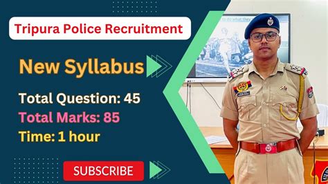 New Syllabus Tripura Police Written Exam Posts Questions