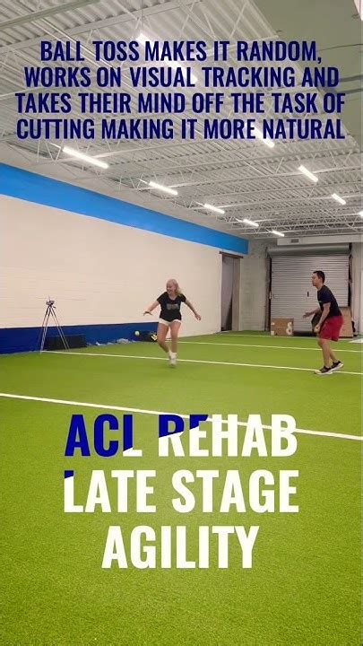 Late Stage Acl Rehab Reactive Agility Youtube