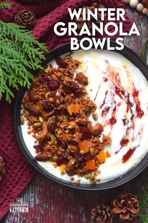 Winter Granola Bowls Lord Byron S Kitchen