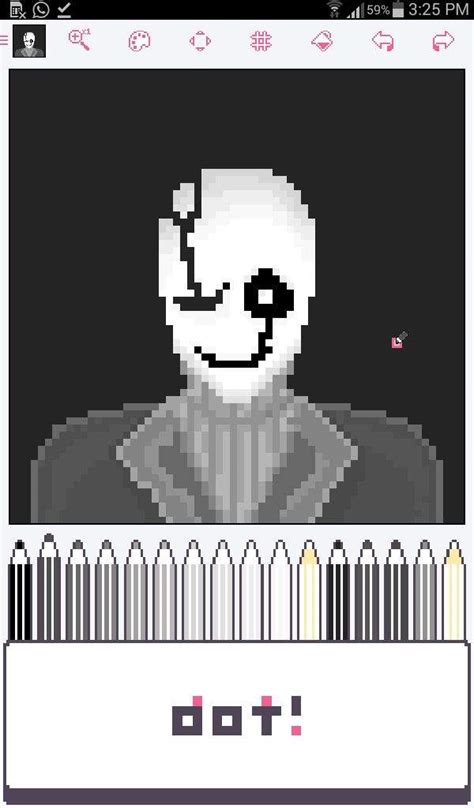 Gaster Pixel Art Undertale Amino