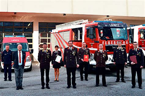 Führungs Duo der Feuerwehr Lafnitz bestätigt