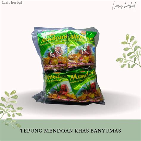 Jual Tepung Bumbu Mendoan Asli Purwokerto Isi Sachet Shopee Indonesia