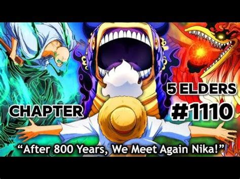 5 GOROSEI VS GEAR 5 ONE PIECE CHAPTER 1110 LUFFY DEFEAT YouTube