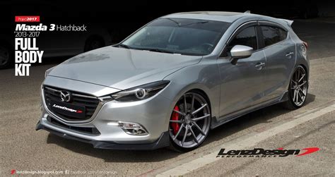 Mazda 3 Bm Axela Hatchback Body Kit And Tuning Lenzdesign Performance