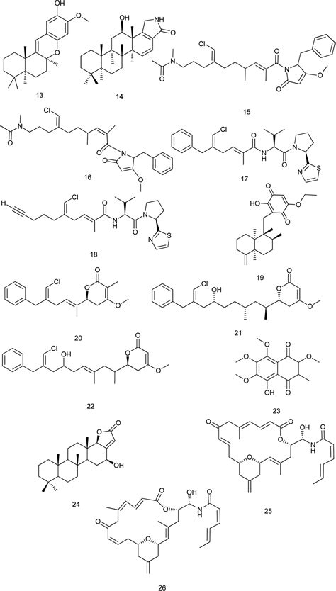 Marine Natural Products From Sponges Porifera Of The Order