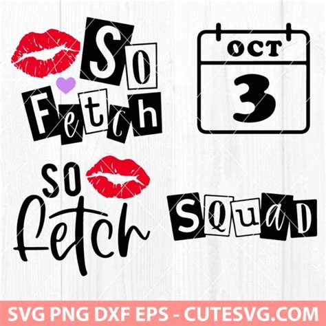 Mean Girls Svg Mean Girls Svg Bundle Mean Girls Cut File Mean Girls Clipart Mean Girls