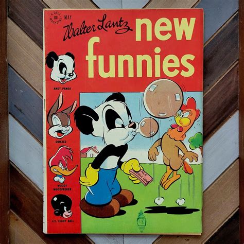 New Funnies Dell Golden Age Walter Lantz Woody Woodpecker