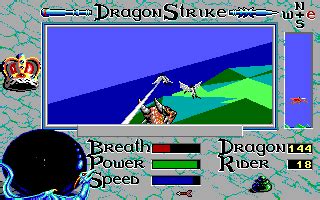 Screenshot Of Dragonstrike Amiga Mobygames