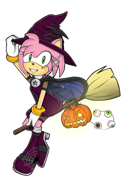 Amy Rose Halloween Special By Sosqsos On Deviantart