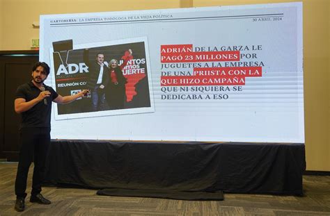 Denuncia MC a Adrián de la Garza por presunta corrupción Grupo Milenio