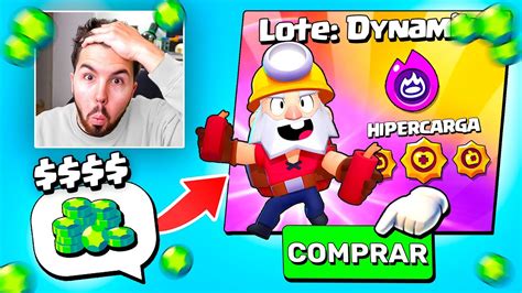 Gasto Muchas Gemas Para Maxear A Dynamike Brawl Stars Youtube