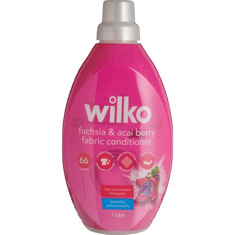 Wilko Fuchsia And Acai Berry Concentrated Fabric Conditioner 66 Washes