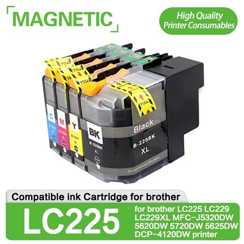 Compatible Ink Cartridge LC225 LC229 225XL For Brother LC225 LC229