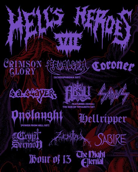 Knac News Hell S Heroes Festival Reveals First Bands