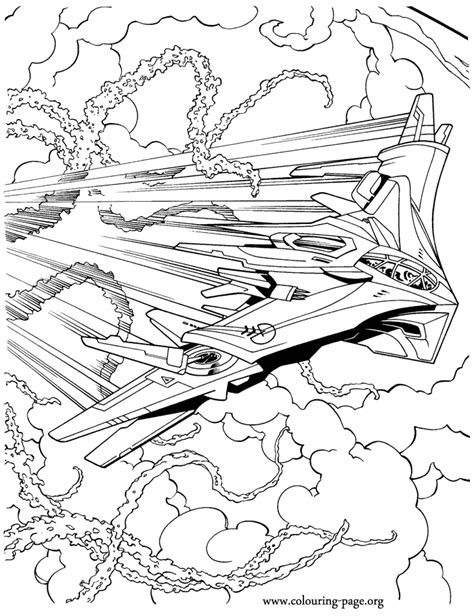 Guardians of the Galaxy - The Milano spaceship coloring page | Coloring ...