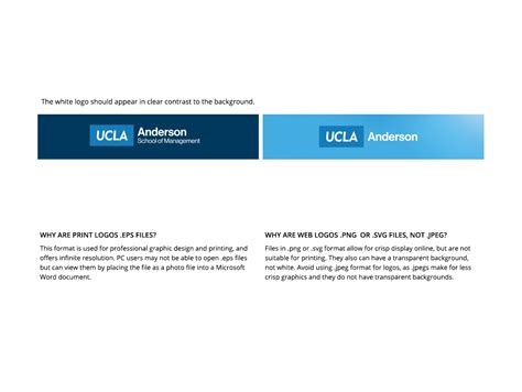 Brand Guidelines FAQ | UCLA Anderson School of Management