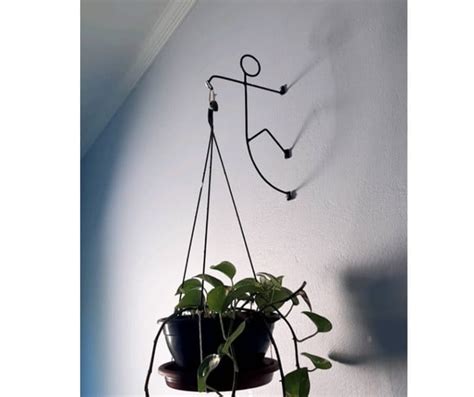 Gancho Decorativo Parede Para Plantas Ganchos Para Pendurar