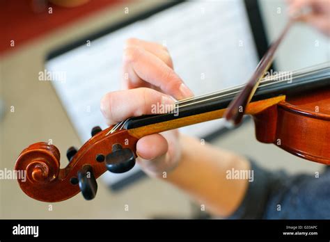 Lezione Di Violino Immagini E Fotografie Stock Ad Alta Risoluzione Alamy