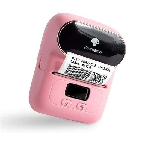 Phomemo M110 Label Maker Portable Bluetooth Thermal Label Mini Printer Apply To Clothing