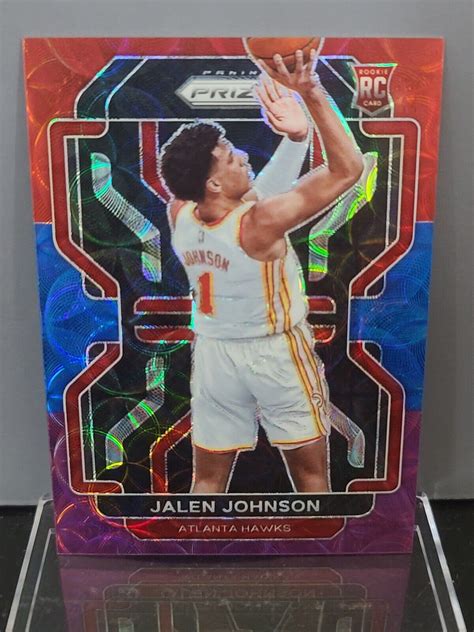 2021 22 Prizm Jalen Johnson RC Red Blue Purple 15 Rare SSP EBay