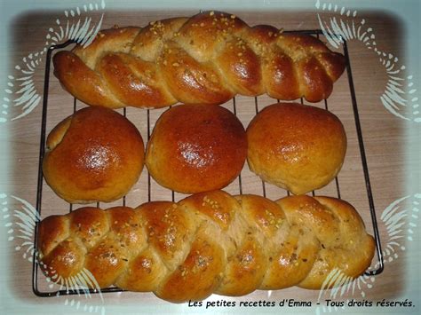 Les petites recettes d Emma Brioche tressée et briochettes à la