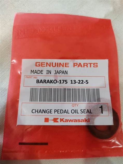 GENUINE Japan Made Change Pedal Oil Seal For BARAKO 175 13 22 5 Lazada PH